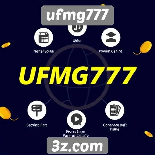 Características principais do site ufmg777